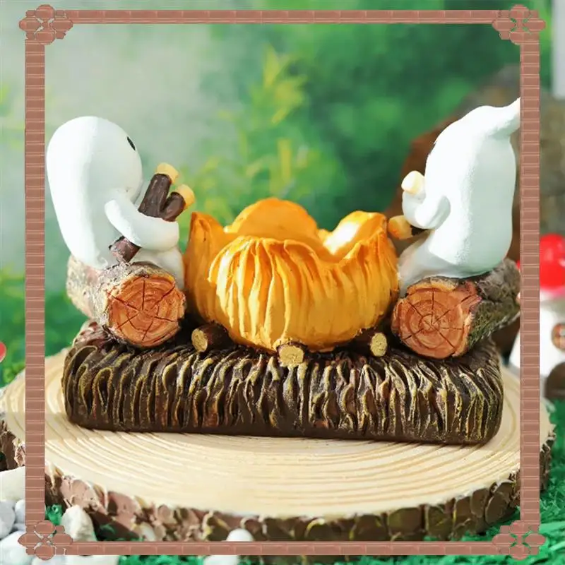 24-Hour Delivery Ghost Candle Holder Decorative Stand Without Candles, Halloween Home Decoration, Ghost Design, Perfect For Spoo