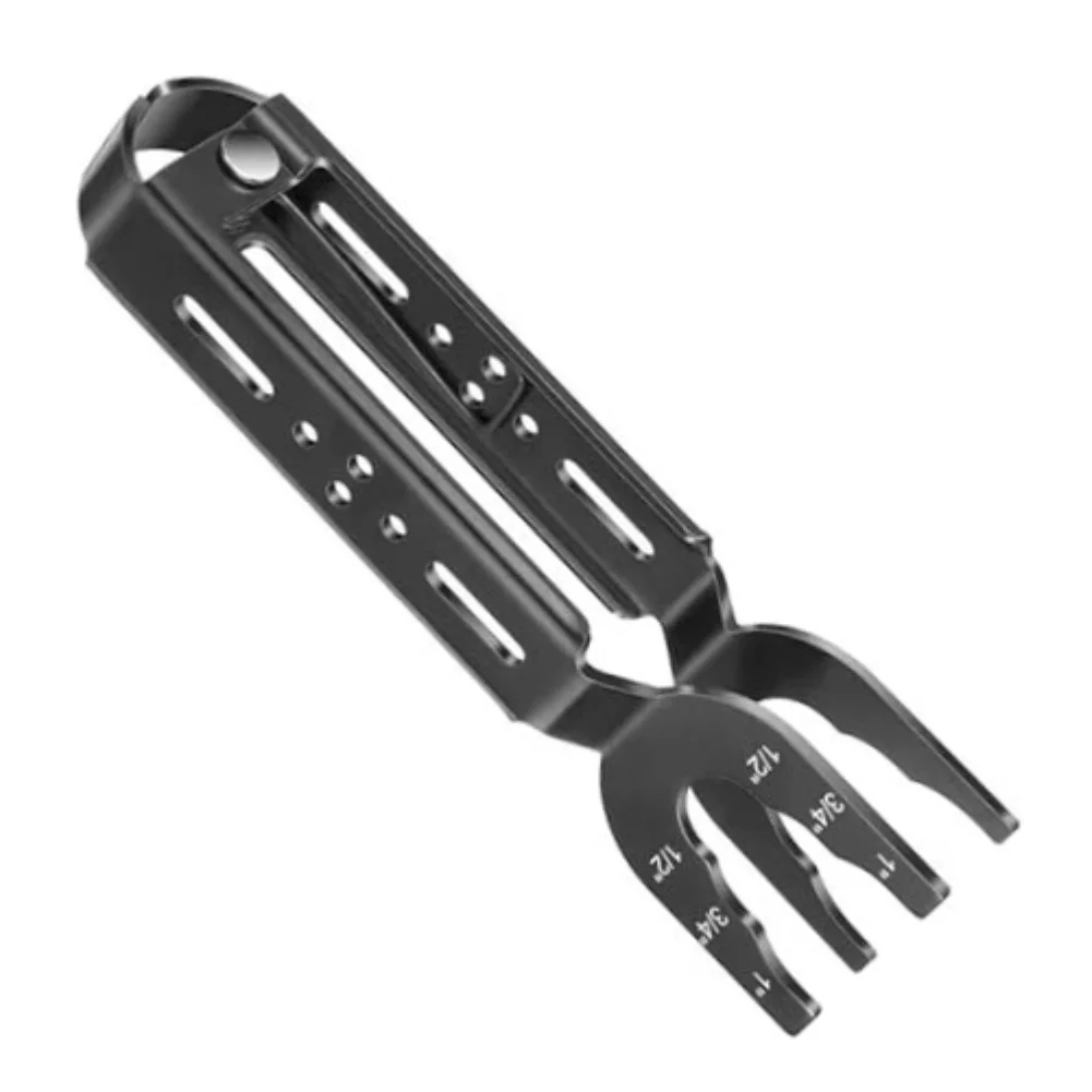 3-in-1 Push Fit Pipe Connector Removal Tool For 1/2 3/4 1 Inch Fittings, One-Handed Plumbing Disassembly Pliers