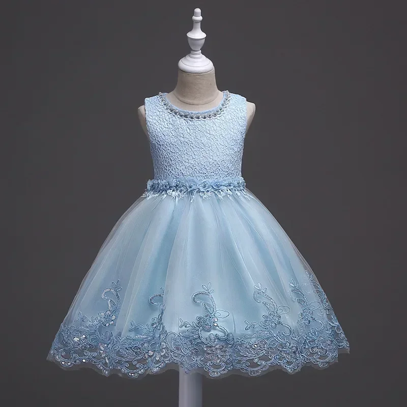 Elegantes vestidos de baile lilás infantis, roupas para meninas, casamento de flores, festa de aniversário, traje Eid para bebê, 4 anos, 6 anos, 8 anos, 10 anos