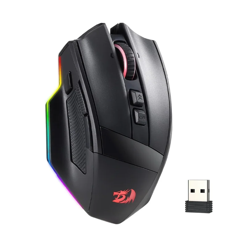 Игровая мышь Redragon M813 PRO RGB, 3 режима, 3395 DPI