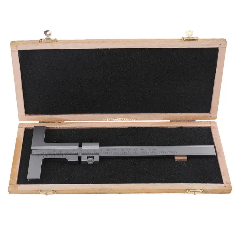 Manual Micrometer Caliper, T Type Vernier Caliper with Fine Adjustment Metal Dropship