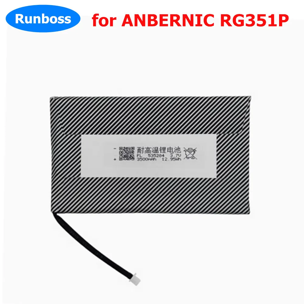 New 3.7V 3500mAh Li-Ploymer Battery for ANBERNIC RG351P RG353P RG353PS RG353M RG35XX H RG35XXH Handheld Game Console