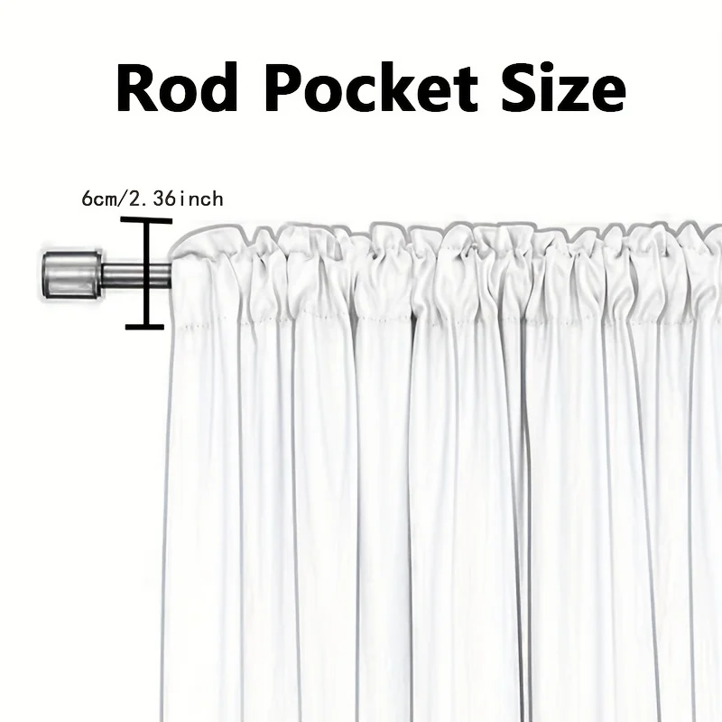 1 PC Lace-edged Pastoral Fresh Style Voile Curtain, Suitable For Camping, Restaurant Festivals, Aand Everyday hHome Decoration