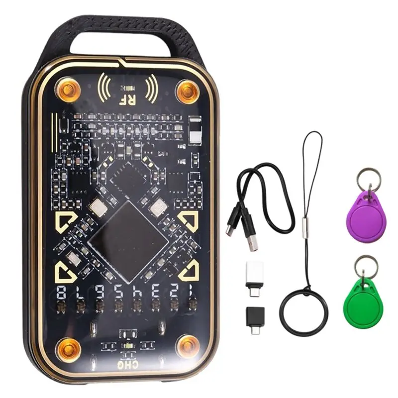 [NEW!A25P】 Chameleon V3.0 RFID Smart Chip Emulator+1XUID/CUID Keychain Smart Card Reader Read Writer ID IC Card Tag Copyer
