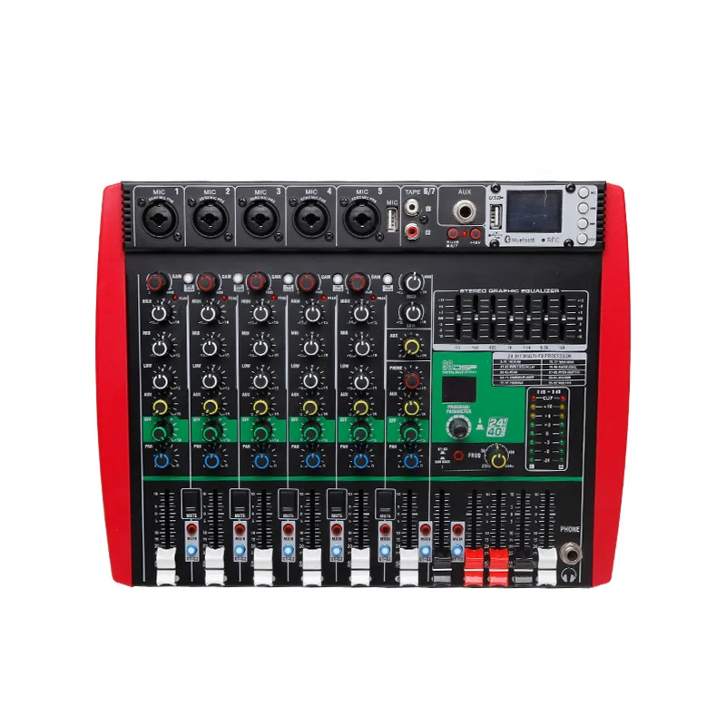 

Микшер с усилителем мощности Профессиональное выступление на сцене Свадебная уличная мощная Bluetooth-универсальная машина Прямая продажа с фабрики