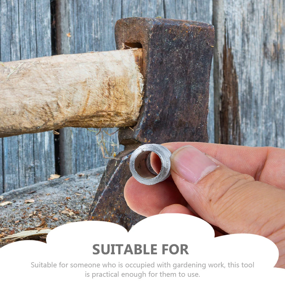 18pcs Tool Replacement Iron Metal Wedges Axe Handles Durable Handle Wedges Reinforcing Work Carpentry Handle Splitting Taper