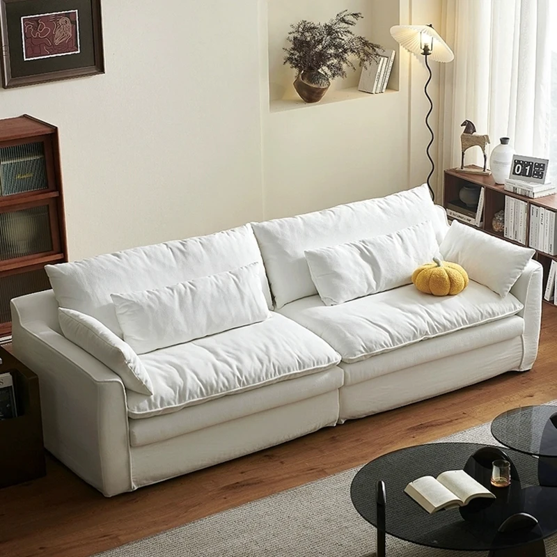

White Love Seat Living Room Sofas Bedroom Modern Designer Cute Lazy Outdoor Sofa Nordic Cloud Sillon Cama Postmodern Furniture