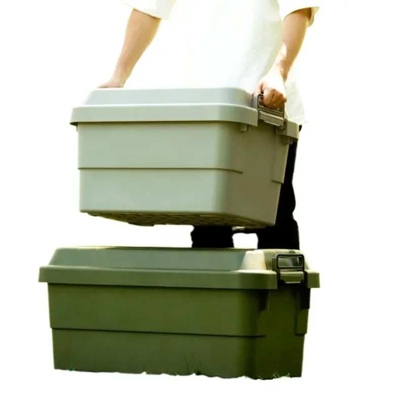 

Plastic storage container with lid for household use