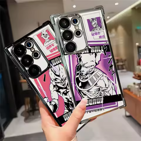 Funda Anime Dragon Ball Case for Samsung Galaxy S21FE S25 Ultra S23 S22 Ultra S24 s24ultra S20 FE S25 Plus s24fe Clear Cover