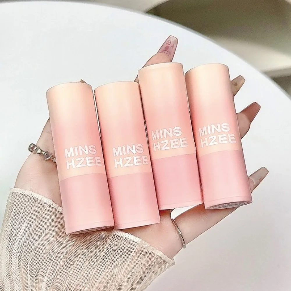 الطبيعية 3 ألوان أحمر الخدود عصا ماتي ترطيب الوجه أحمر الخدود طويلة الأمد الوجه اشراق الخد تينت النساء ماكياج مستحضرات التجميل #1