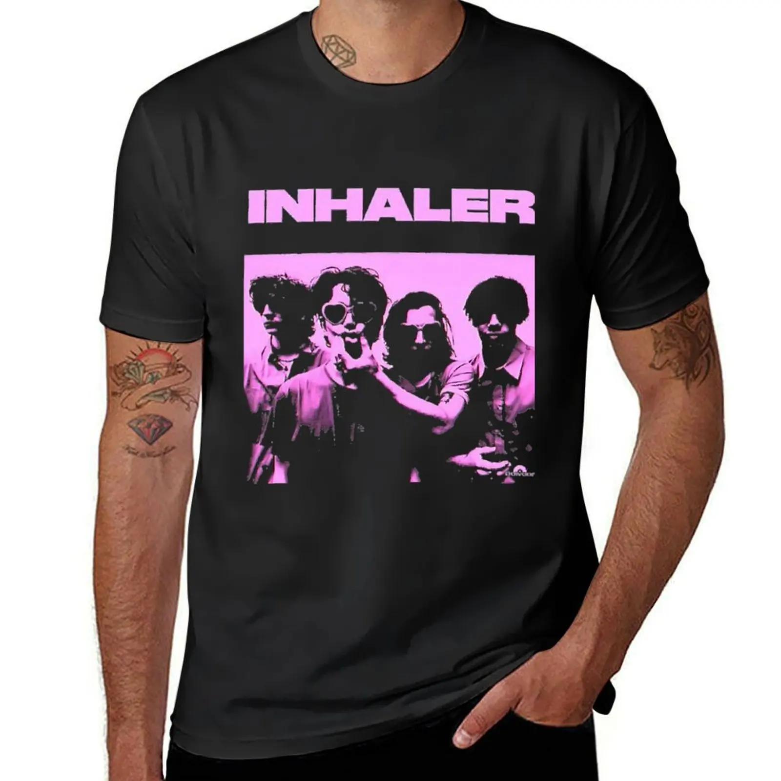 inhaler band\t T-Shirt customs design your own graphics funny t shirts for men