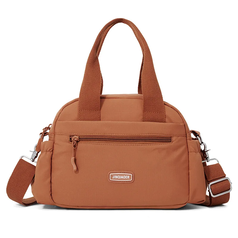 

2025Women's Handbag, Shoulder Crossbody Backpack, Multi-pocket Zipper Cloth Bag