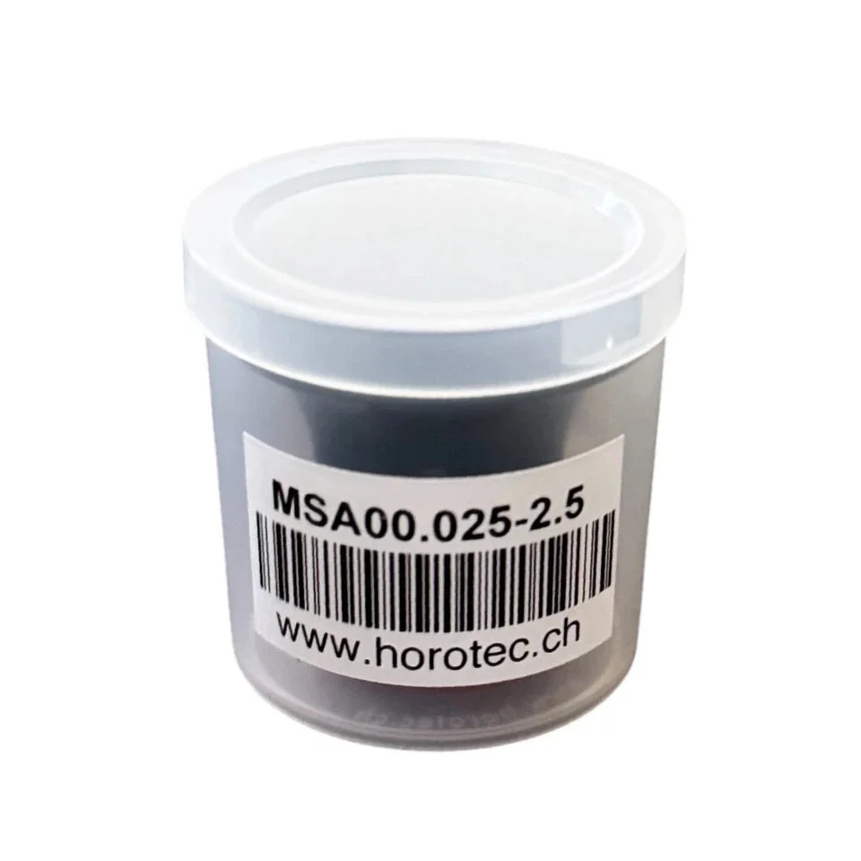 Horotec MSA00.025-2.5 Eyeglass Loupe Black Plastic with Aluminium Ring
