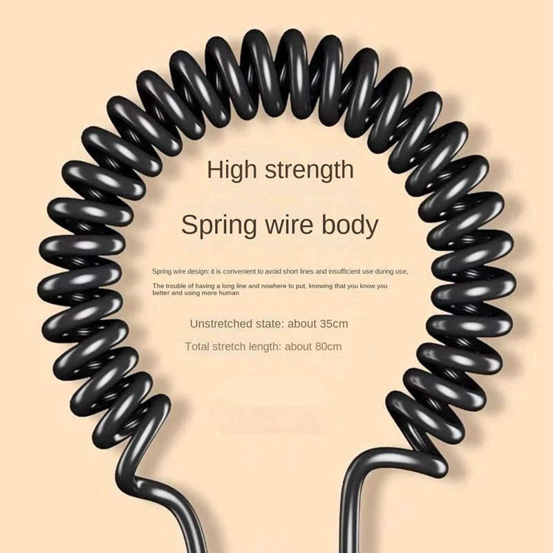 Новые-6 шт. 3,5 мм пружинные наушники, односторонние наушники, проводная гарнитура для мобильного телефона, MP3-компьютера