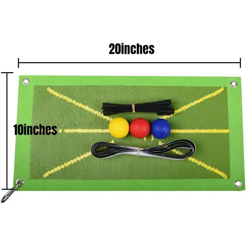 Golf Training Beginners Accessories for Swing Detection Batting Ball Directional Path Pads Practice Pads Tool Training Aids Mat