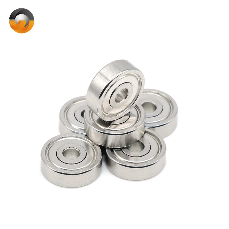 4PCS SUS304 Stainless Steel S635ZZ Bearing  ABEC-7 5*19*6 mm S635 Z ZZ S635 S635Z Ball Bearings