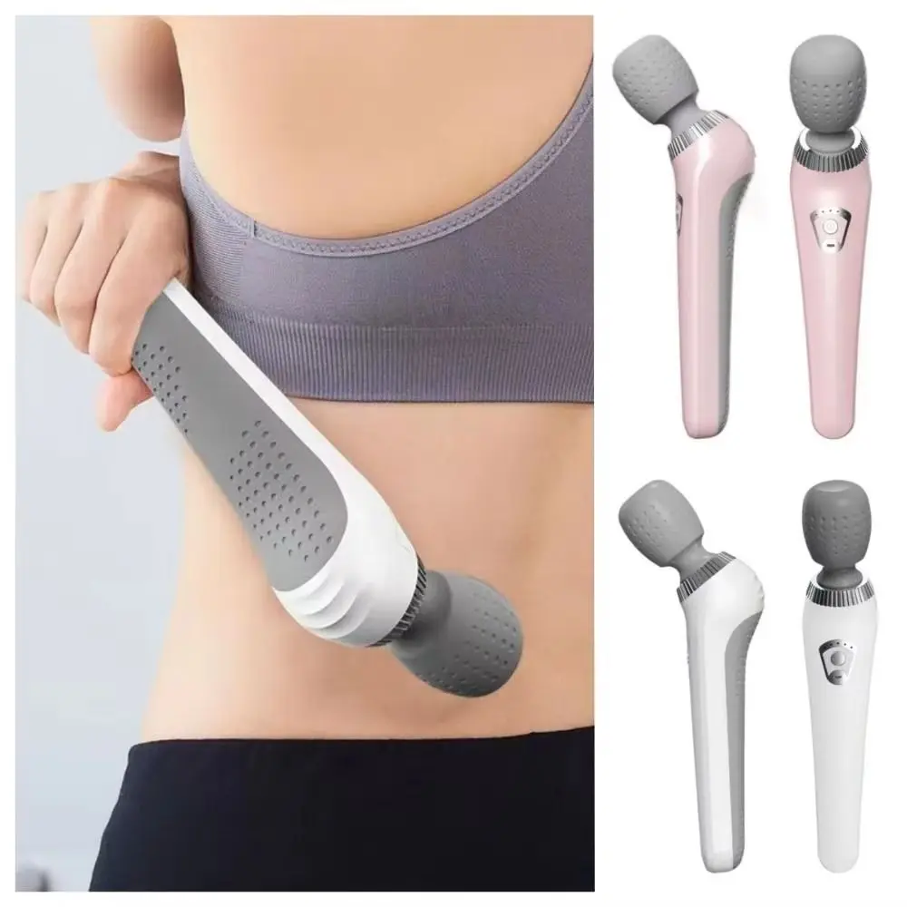 

Portable Electric Massage Stick USB Rechargeable 5-Speed Adjustable Handheld Massage Device Compact High-Frequency Vibration