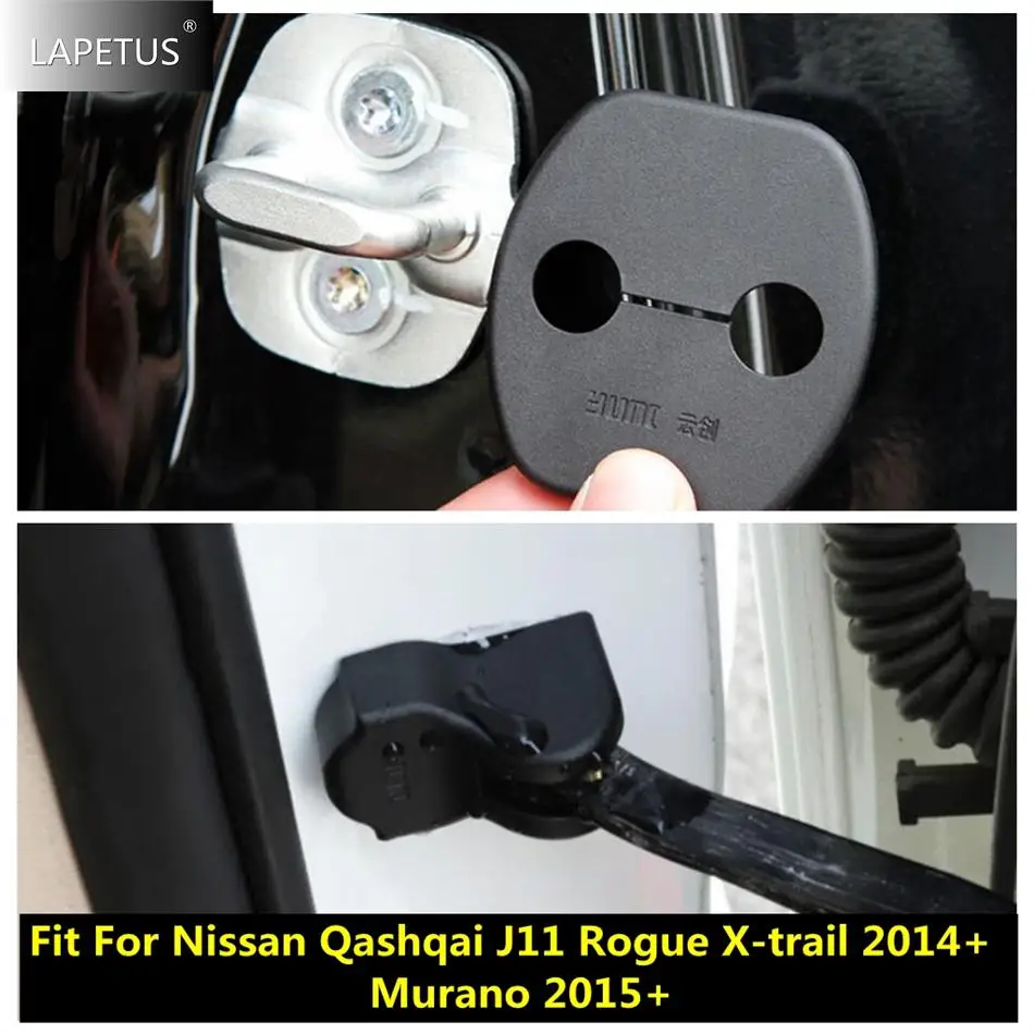 

Car Accessories Door Lock Check Arm Stopper Protect Cover For Nissan Qashqai J11 Rogue X-trail 2014 - 2020 / Murano 2015 - 2018