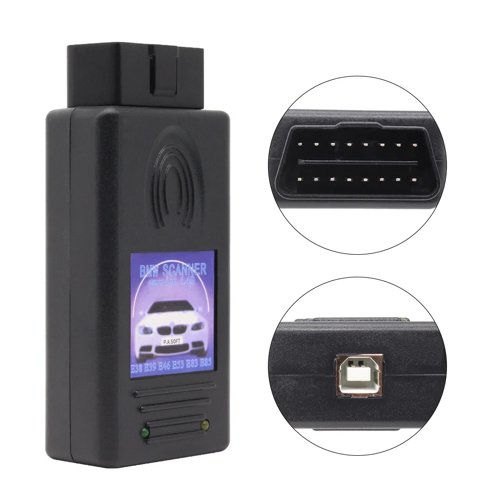 Best For BMW Scanner 1.4.0 Code Reader 1.4 For OLD BMW OBD2 Unlock Version Diagnostic Tool