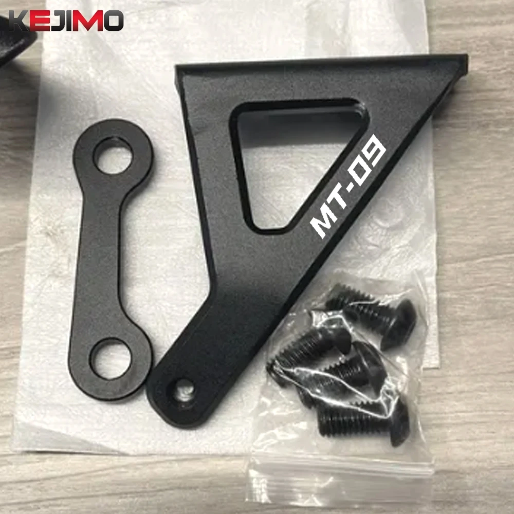 

New For Yamaha MT-09 / SP MT09 MT 09 2024 2025 2026 Pillion Footrest Removal Blanking Plate Set Footrest Cover Blank Aluminum