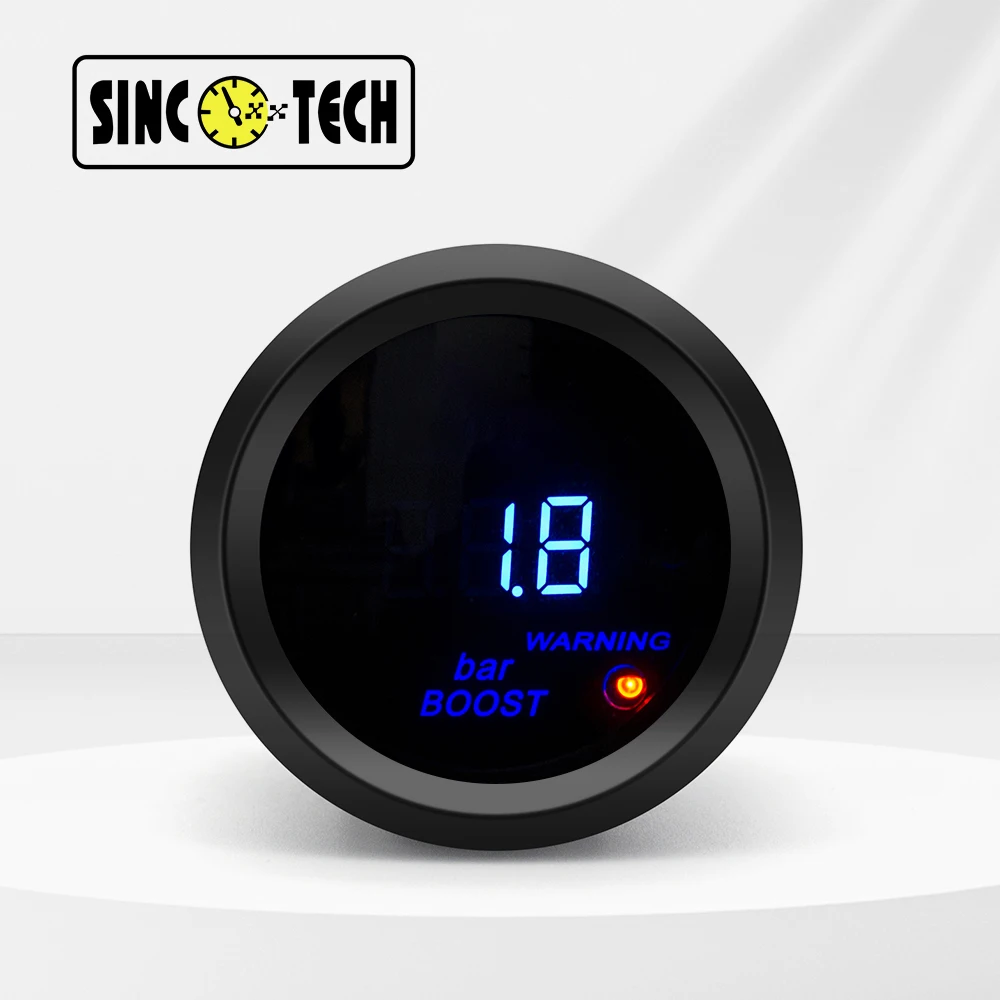 52mm SincoTech 611 Series Car Motor Gauge Automobile RPM Water Temperture Oil Pressure Boost/Turbo Voltage Meter