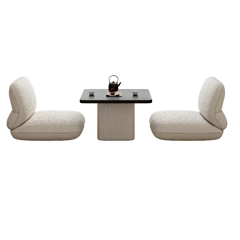 표류하는 창 테이블, 의자, 발코니, 다다미 매트, 미니멀리스트 디자이너 스타일의 작은 커피 테이블, 바닥 의자 소파 의자