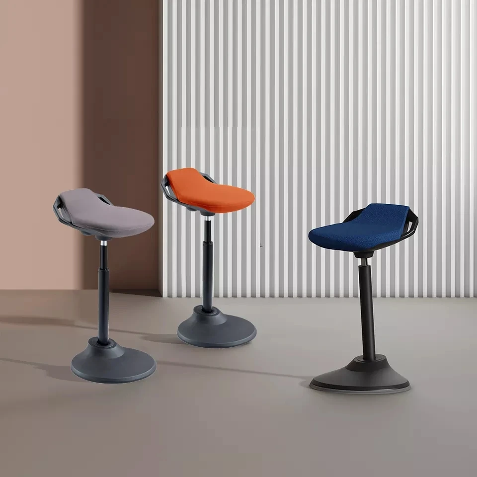 High Density Foam Wobble Ergonomic Stool Office Chair Sit Stand Stool Work Drafting Wobble Stool