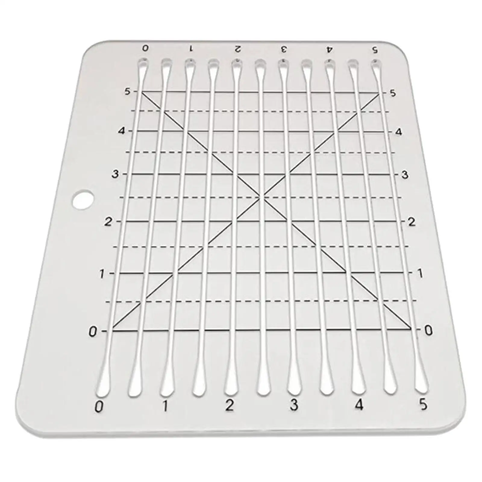 Acrylic Quilting Ruler Template Patchwork Stencils 5 Scribing Sewing Tool