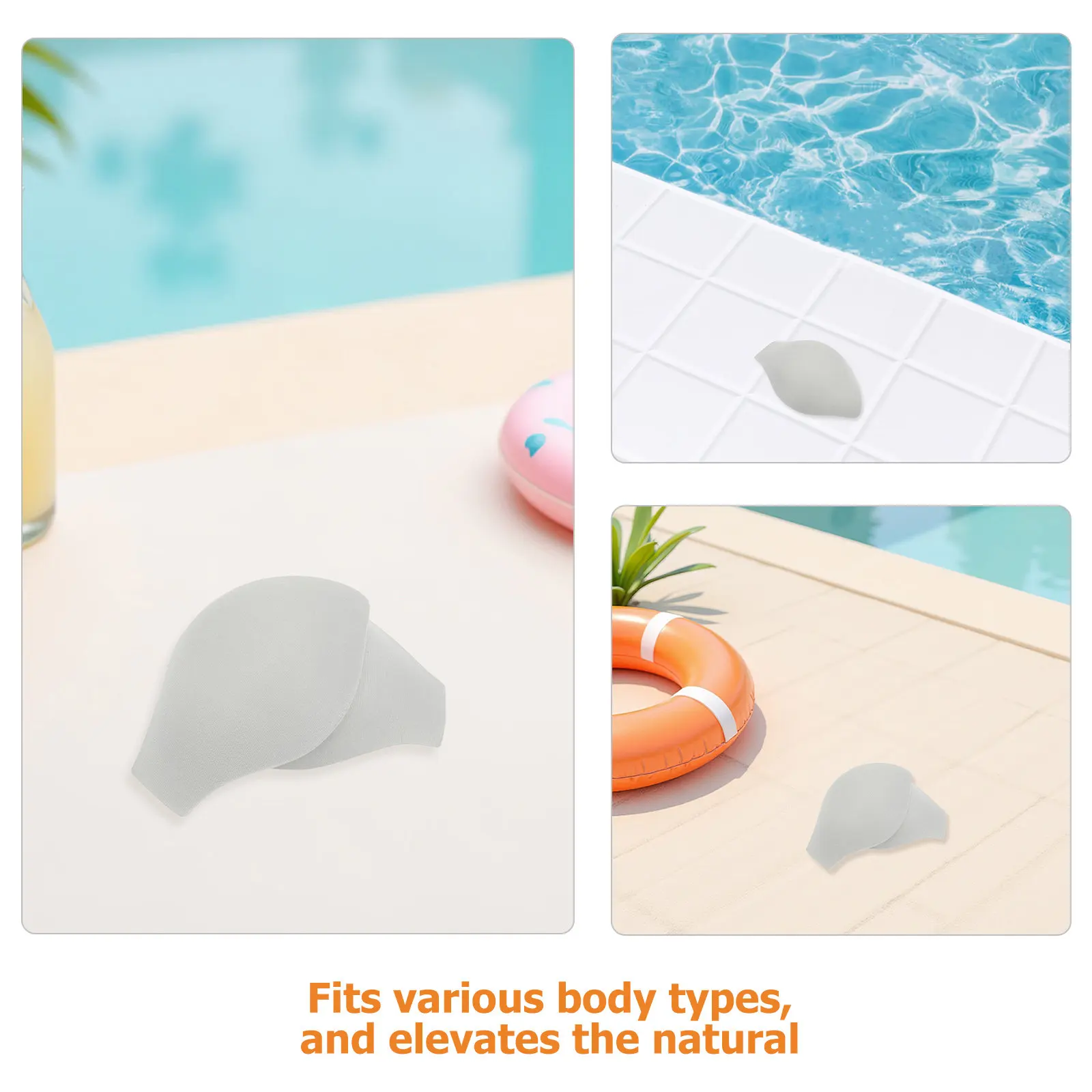 2Pcs Mens Underwear Sponge Pad Bulge Enhancing 3D Pouch Cup for Swimming Sports Daily Use Adaptive Fit Soft Protection