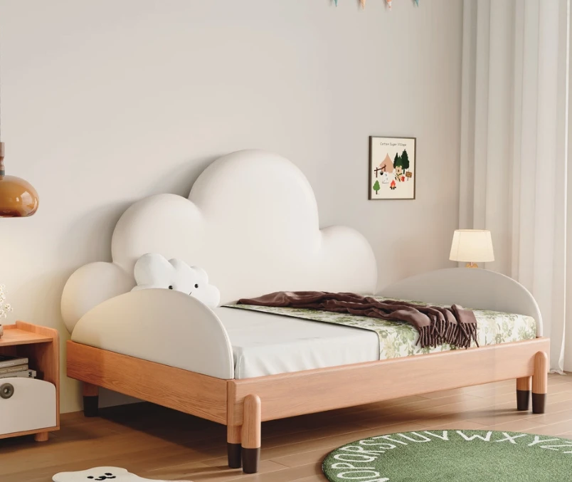 ！@2025 Latest Design Minimalist Bedroom Furniture Wooden Double Bed and Children's Bed for Boys and Girls Hotel Bedroom Sets