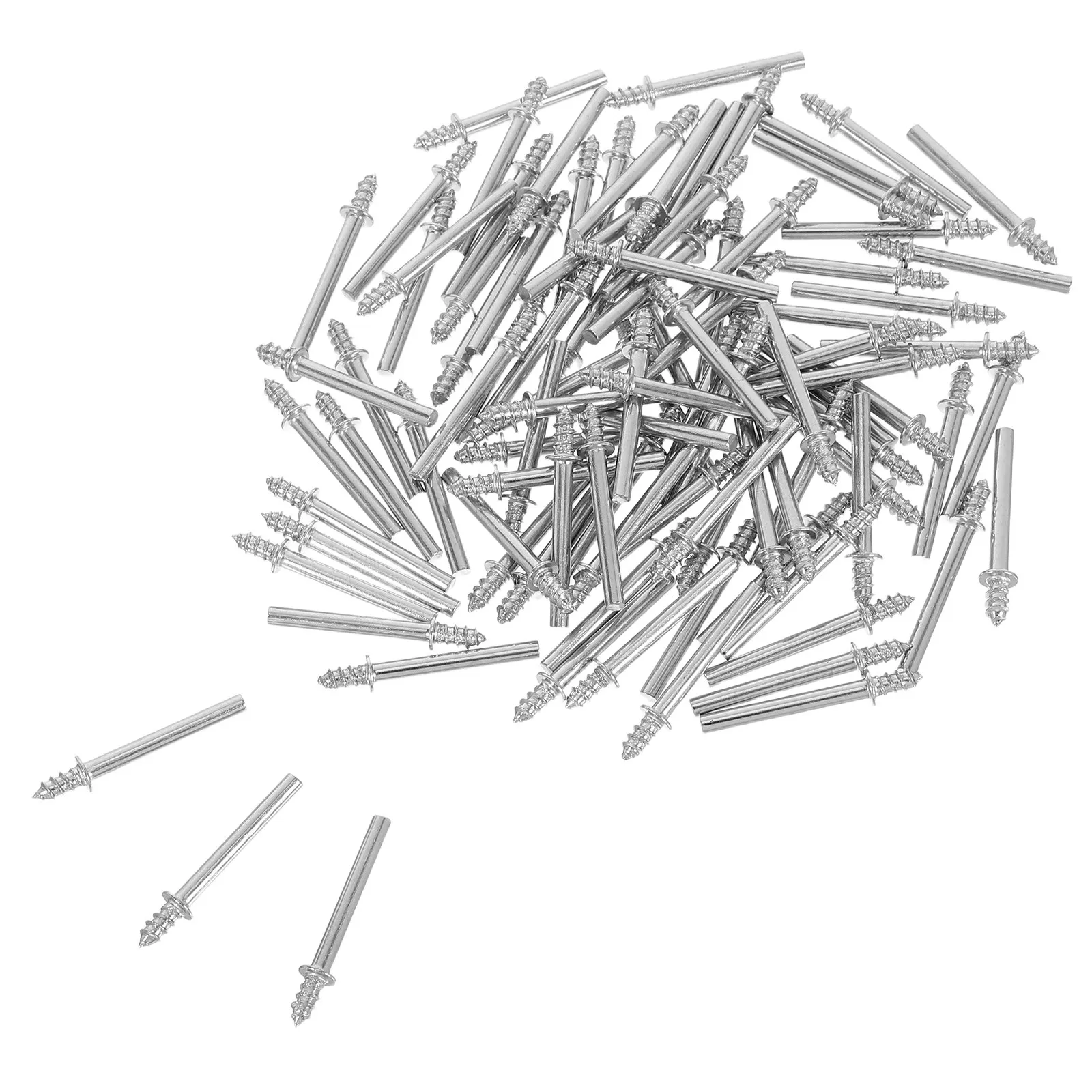 100Pcs Electric Grinder Extension Rod Change Wool Polishing Buffing Pads Universal Adapter Rotary Tool Accessories for Metal