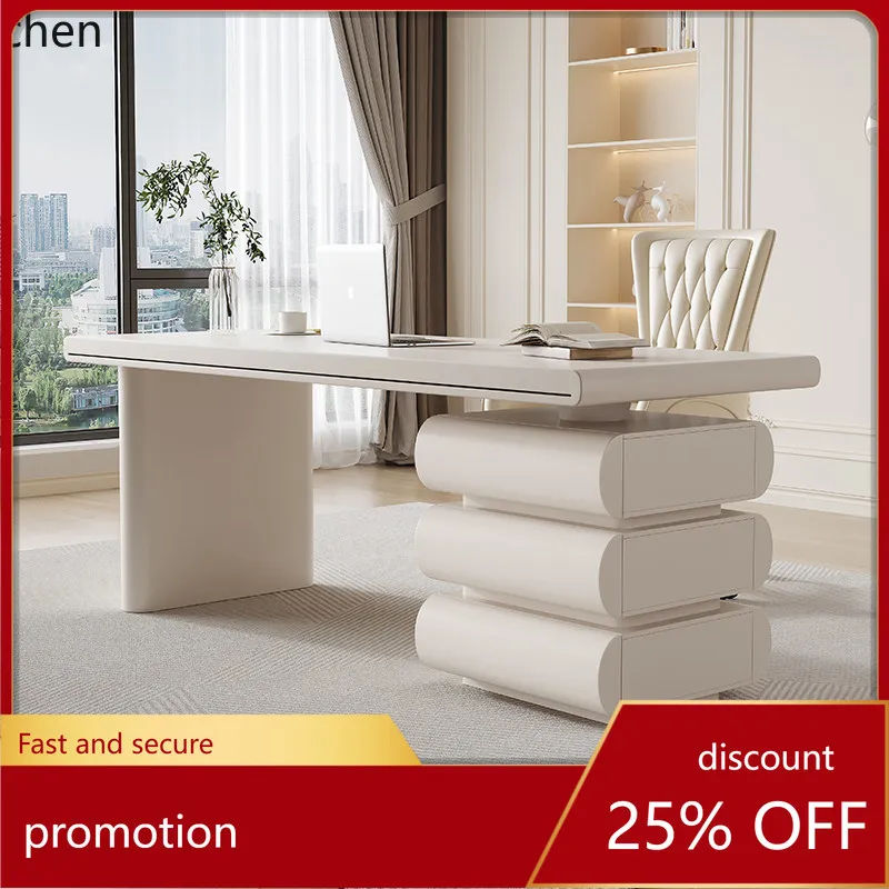 

ZML Solid Wood Desk Home Study Computer Office Desk Modern Beauty Salon Consultation Desk