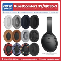 Replacement Ear Pads For Bose QuietComfort 35 II QC35 2 Wireless Headphone Accessories Headset Ear Cushion Repair Parts Foam
