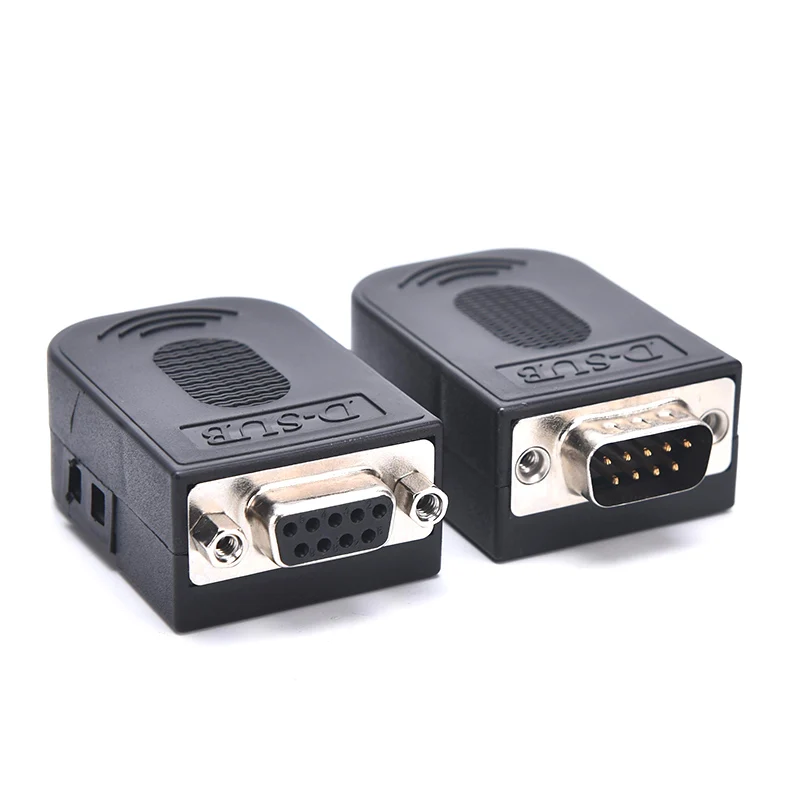 DB9 Connector RS232 Male Female 9 Pin RS485 Breakout Terminals COM Connectors