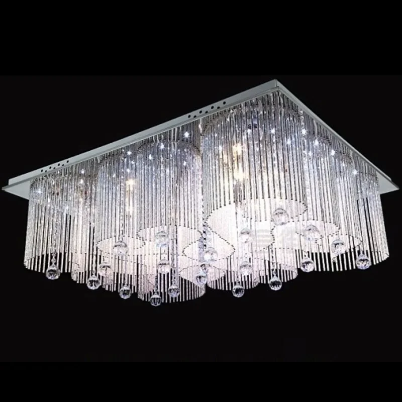 Living room lamp creative light luxury crystal lighting ceiling lamp Zhongshan Gong