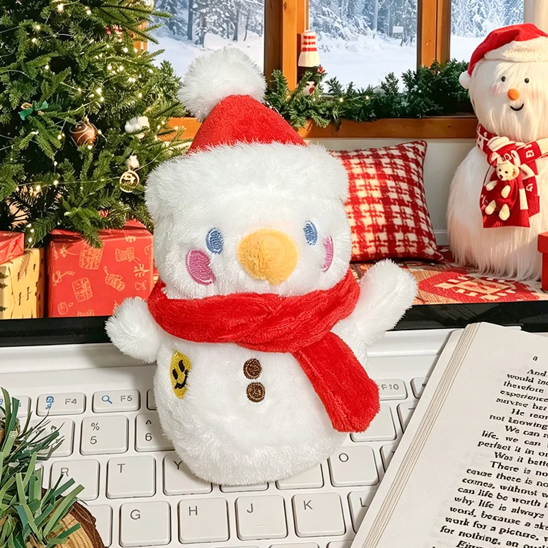 Christmas Limited Christmas Tree Snowman Plush doll Pendant Bag Pendant doll Keychain for Friends New Year Gifts image 6