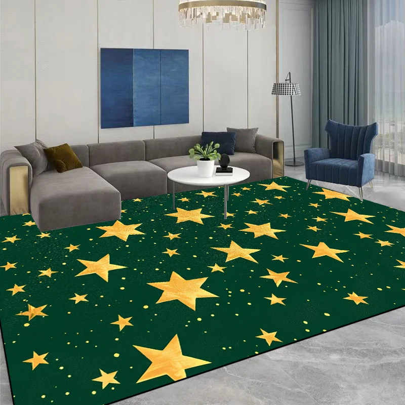 

Light Luxury Home Carpets Living Room Decoration Geometry Rugs Hall Sofa Area Simple Carpet Bedroom Decor Bedside Floor Mat