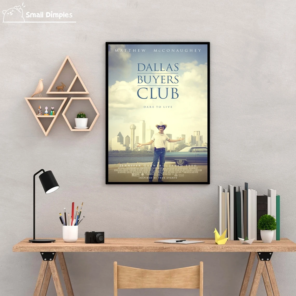 Home Decor Dallas - Dallas Buyers Club Movie Poster Canvas