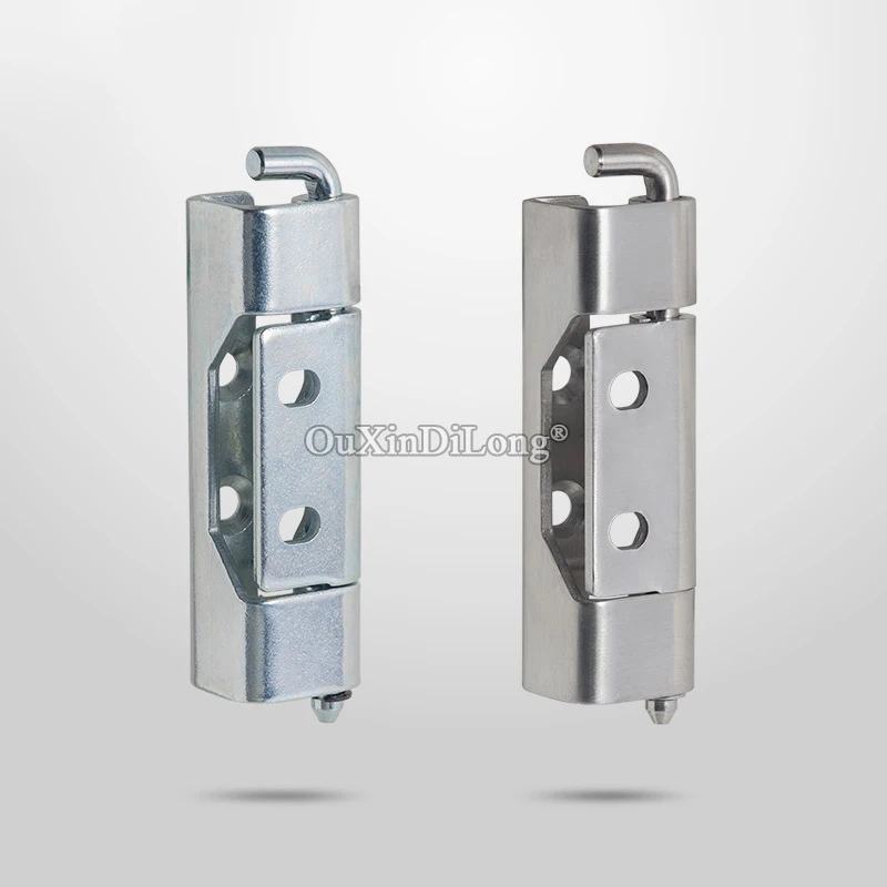 10PCS Steel/Stainless Steel Industrial Machinery Hinge Distribution Box Hinges Chassis Hinge Switch Electric Cabinet Door Hinges