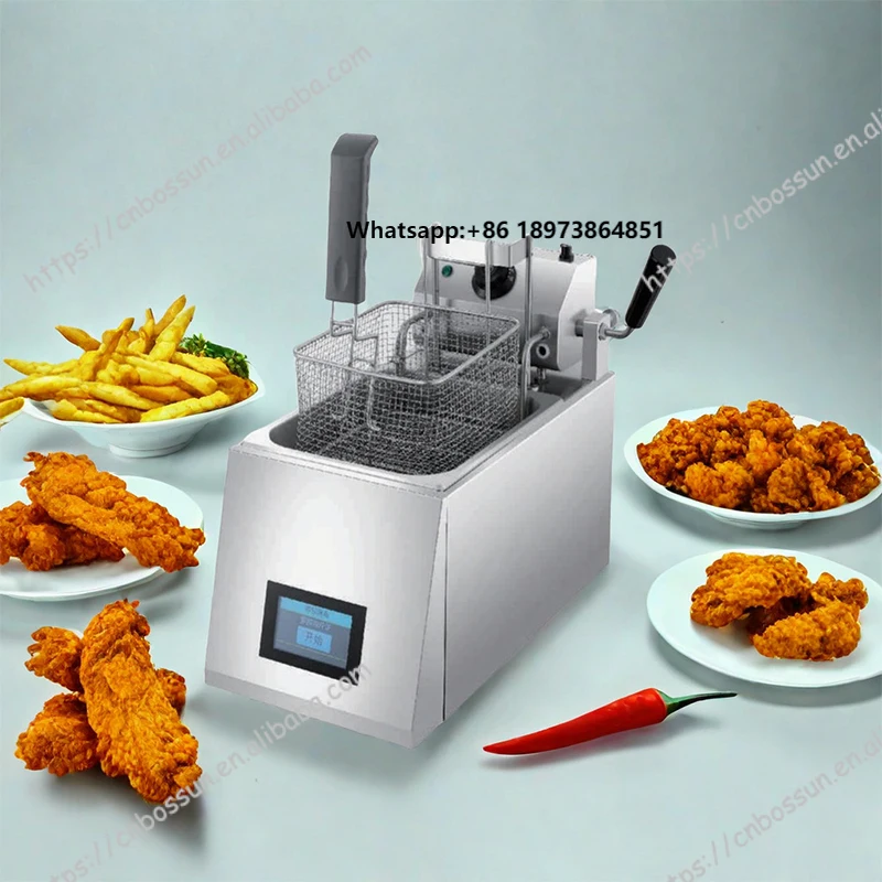 

High Quality Stainless Steel Big Power Easy to Operation 4l Small Capacity Electric Air Fryer Machine for Restaurant