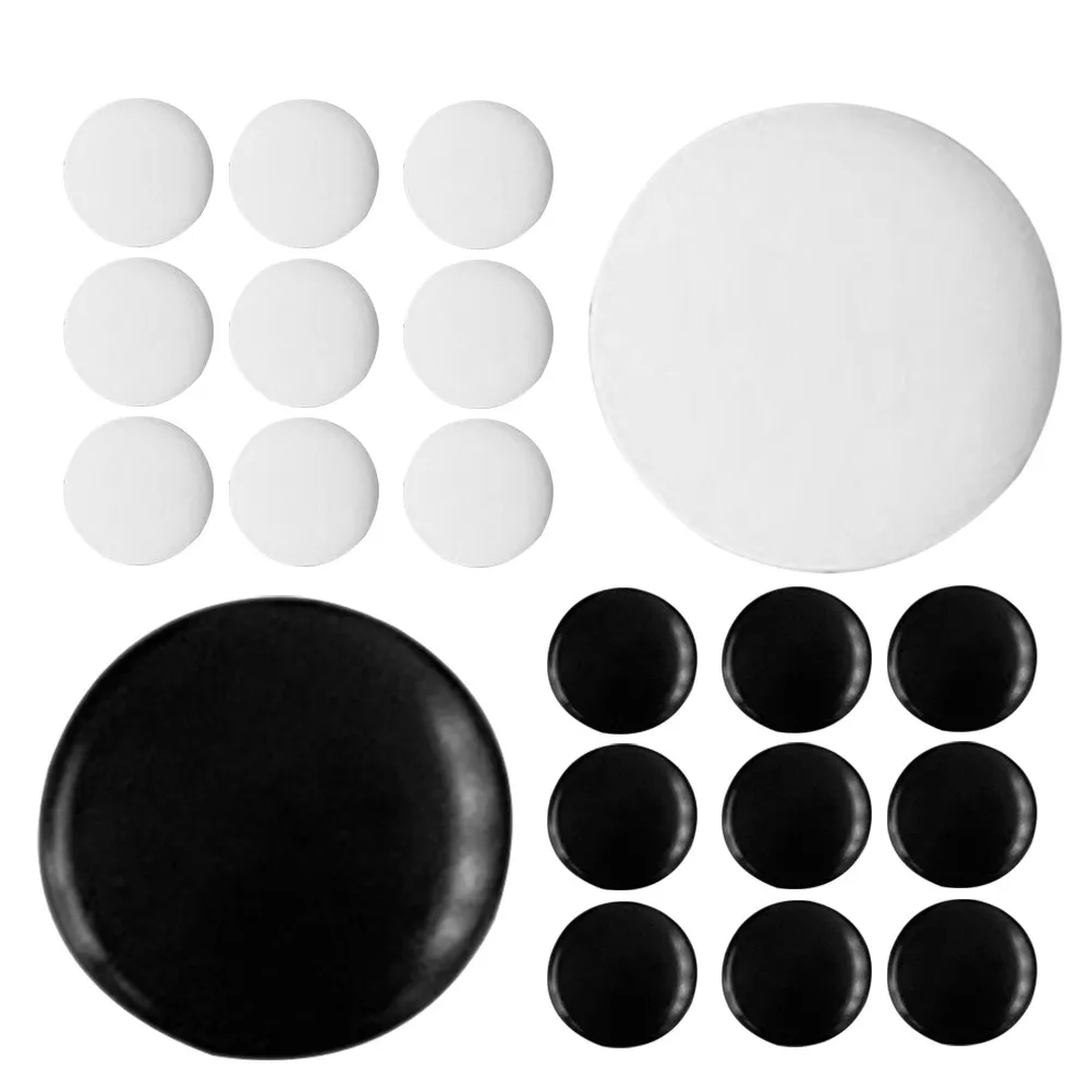 

360Pcs Go Chess Pieces Premium Melamine Go Game Stones Compact Size Easy Storage Smooth Finish Non Slip for Board Game Lovers