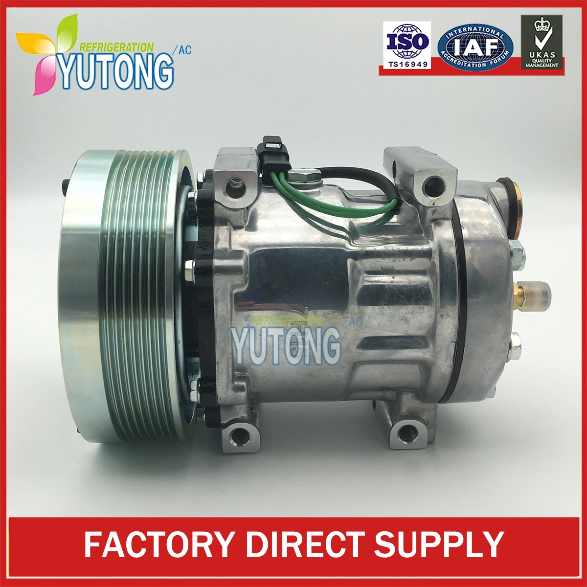 SD 709 AC Compressor for  Caterpillar Loader 953C 953D 963C 963D 924H 924HZ 928H 928HZ 930H 938H 40405268