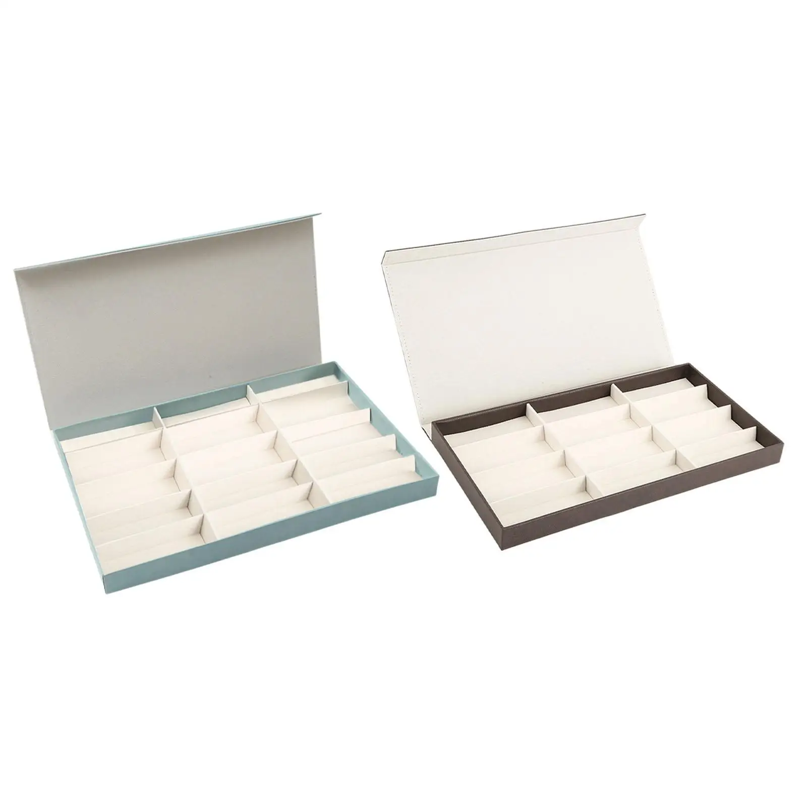 

Glasses Display Box Watch Holder Jewelry Organizer for Drawer Travel Desk