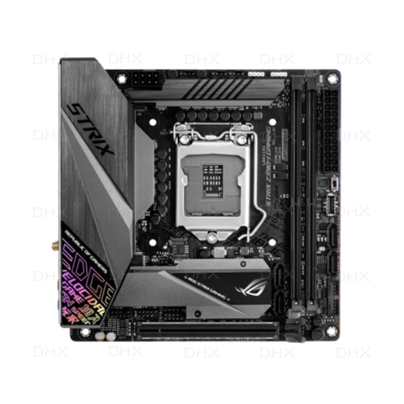 For ROG STRIX Z390-I GAMING Motherboard 64GB 2*M.2 HDMI PCI-E3.0 LGA 1151 DDR4 Mini-ITX Z390 Mainboard 100% Tested Fully Work DH