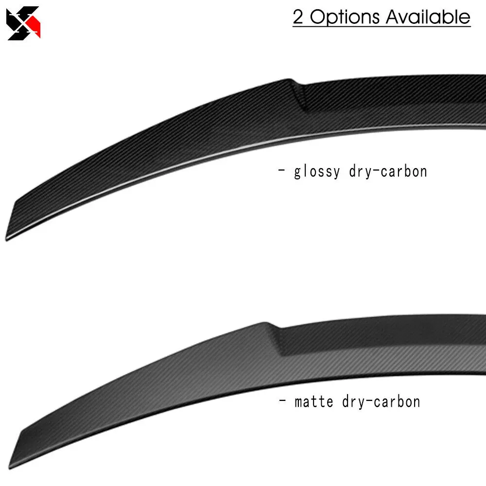 Autoclave Dry Carbon Tech 3*3 Highkick Car Rear Trunk Spoiler Wings For BMW E92 3 Series M3 Coupe 2006 - 2012 Boot Lid Lip Tail