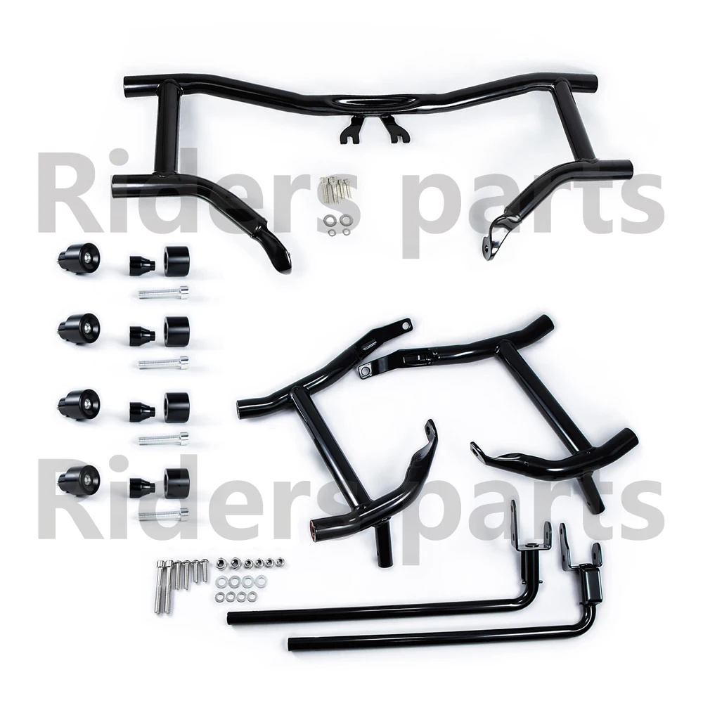 Motorcycle Saddlebag Guard Rails Bag Guards Engine Guard For Harley Road Glides Street Glides Road Glides FLHT FLHX 2014-2026