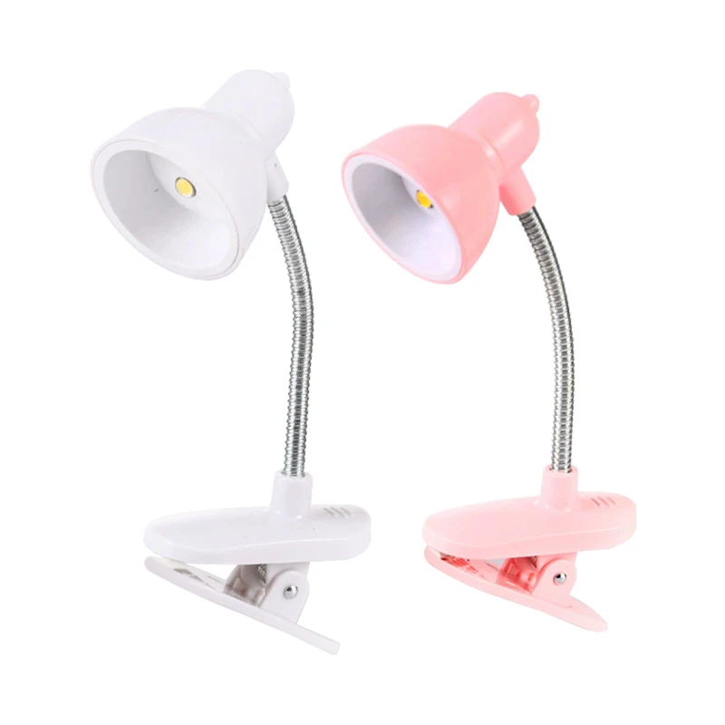 1Pc 13*5cm Portable Eye-Friendly Reading Lamp Mini White Book Light LED Reading Lamp Night Lights Read Bookmark Desk Decoration