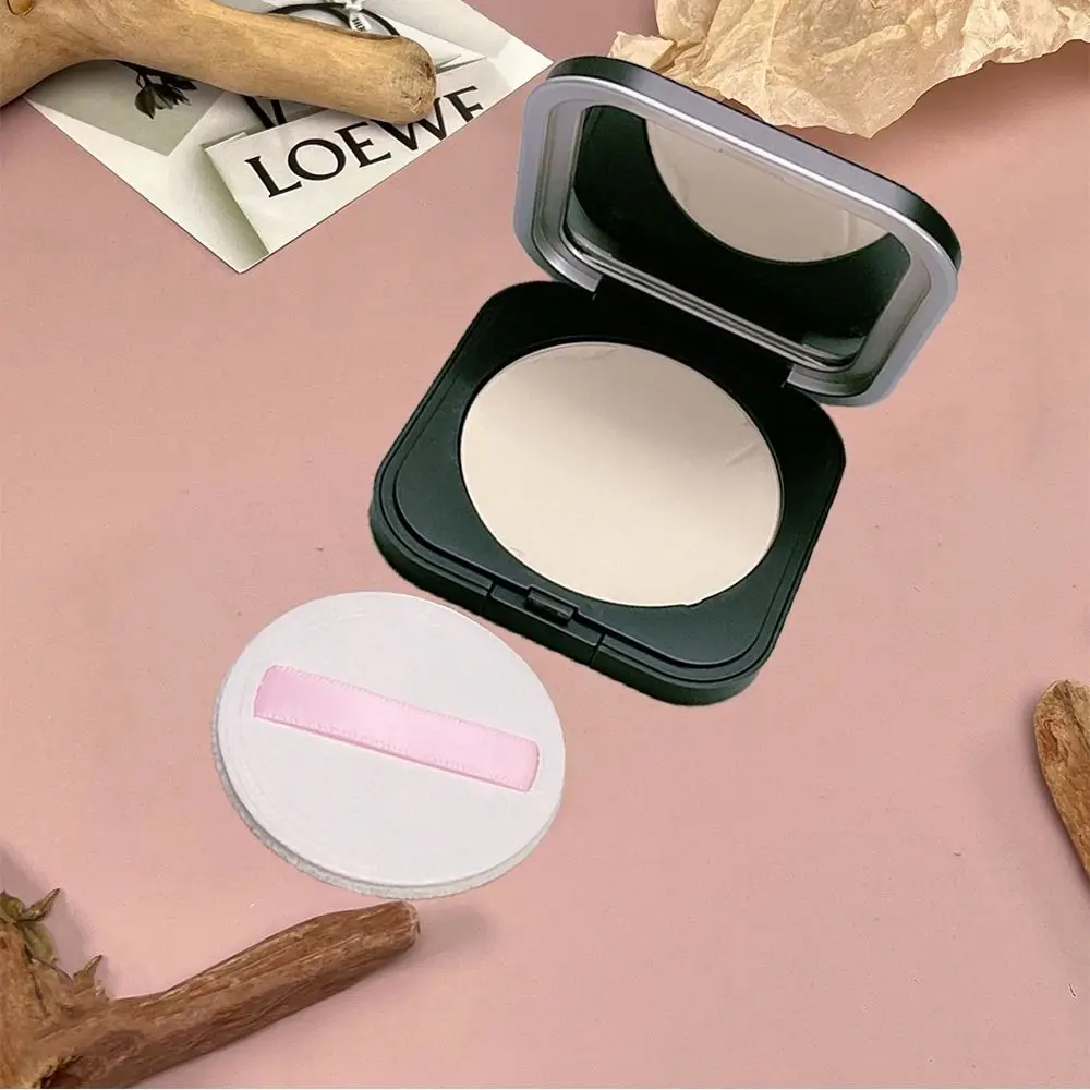 Mini estojo preto para maquiagem, sombra, com espelho, plástico, batom, palete, beleza, maquiagem, viagem