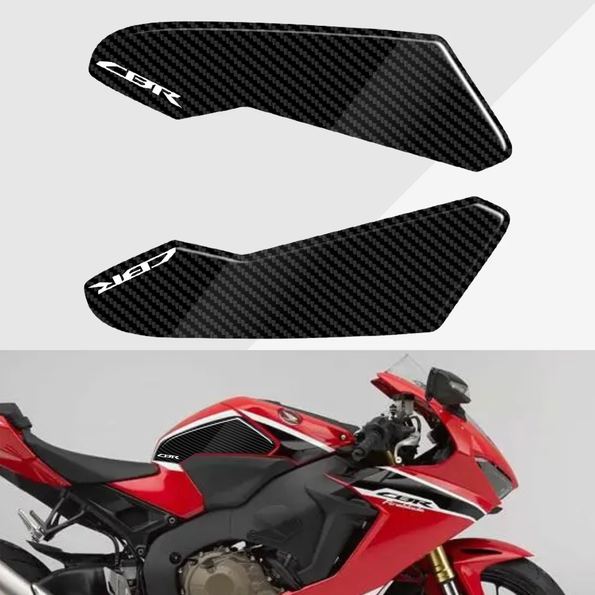 

For HONDA CBR1000RR CBR1000 2017-2020 2019 2018 Motorcycle Accessorie Side Tank Pad Protection Knee Grip Traction