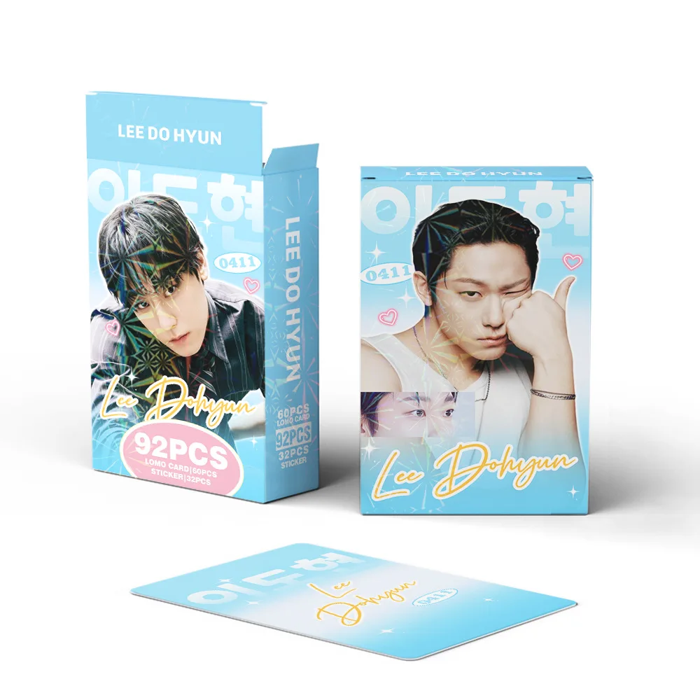 92pcs/set Lee Do Hyun lomo Star Photocards Photo Lomo Cards Fans Collection Printed Cards